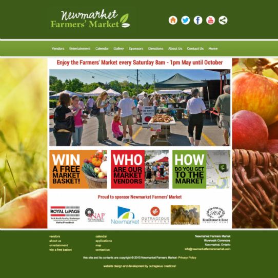 Newmarket Farmers Market - Local farmers market in Newmarket Ontario