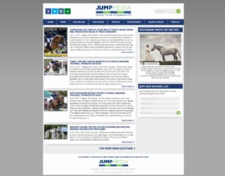 jump Media - Equestrian PR website.